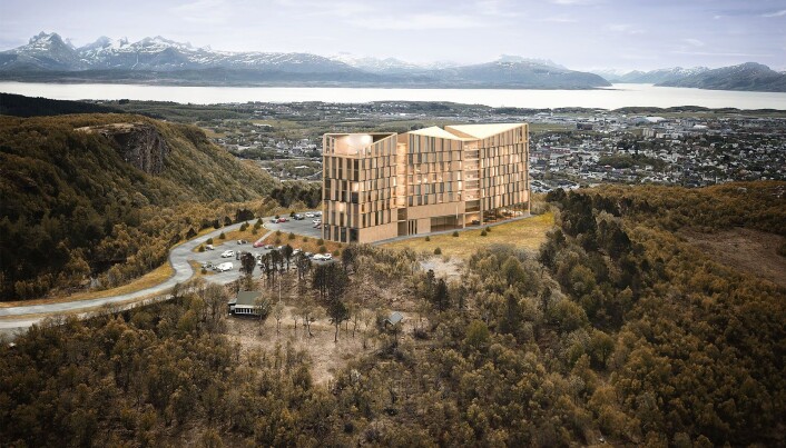 Arthur Buchard planlegger hotell på Rønvikfjellet. Utbyggingen har imidlertid vært utsatt flere ganger. Arthur Buchard planlegger hotell på Rønvikfjellet. Utbyggingen har imidlertid vært utsatt flere ganger.
