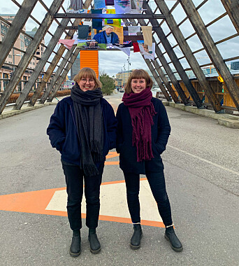 Kristine Karlsen og Pernille Elverud Tårnes driver Kvass Oslo. Nå jobber Karlsen fra Nord-Norge. Kristine Karlsen og Pernille Elverud Tårnes driver Kvass Oslo. Nå jobber Karlsen fra Nord-Norge.
