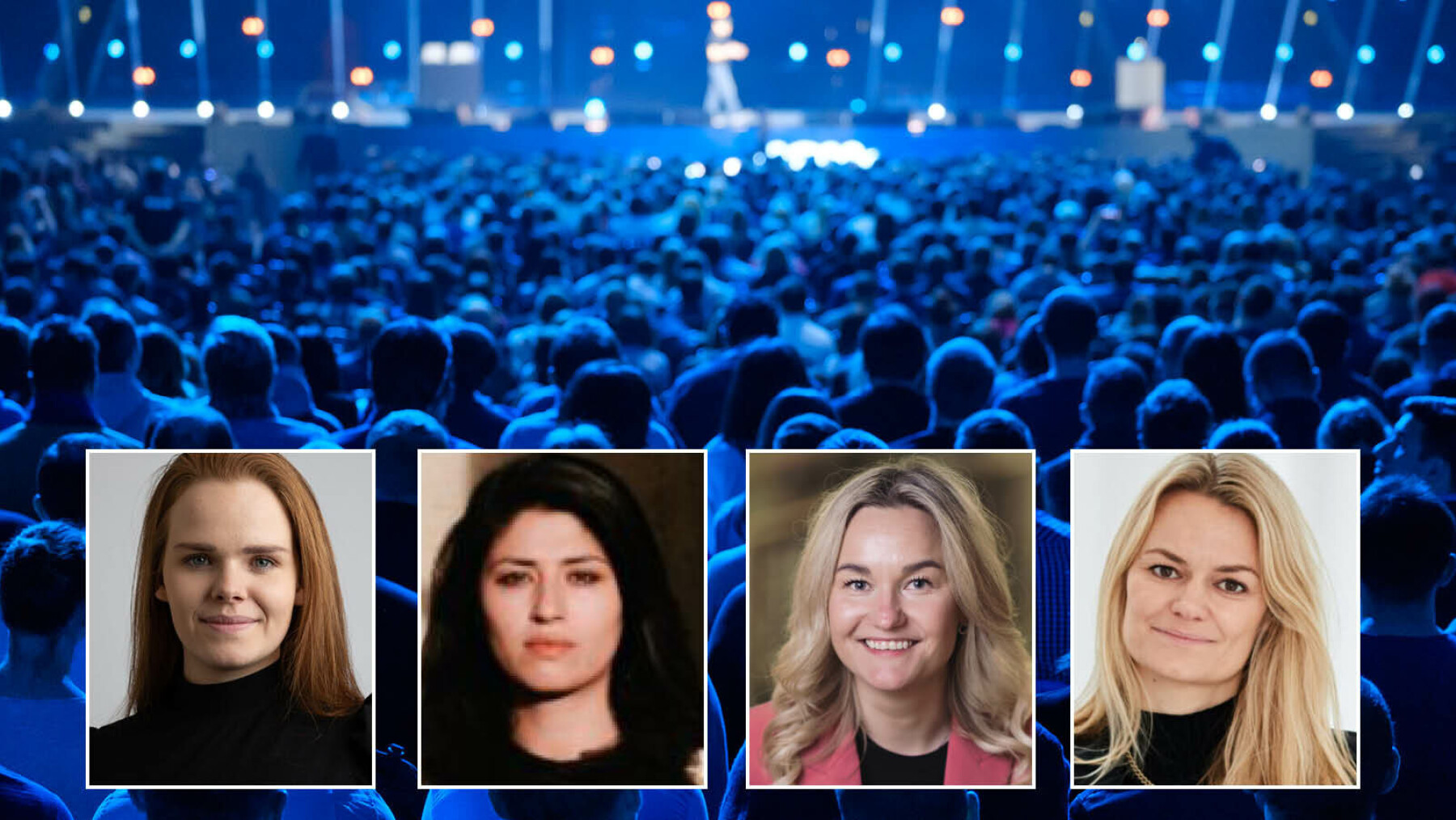 Noen av foredragsholderne som skal fylle Nordic Hall, fra venstre: Regine Finjord Johnsen, Samina Ansari, Jeanette Gundersen og Susanne Holzweiler. Noen av foredragsholderne som skal fylle Nordic Hall, fra venstre: Regine Finjord Johnsen, Samina Ansari, Jeanette Gundersen og Susanne Holzweiler.