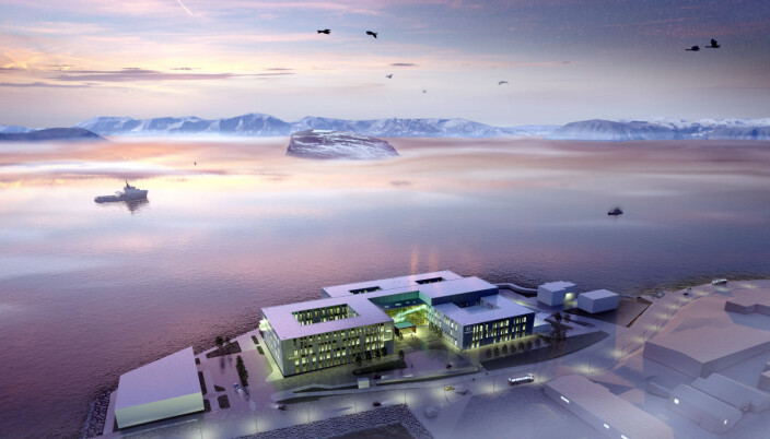 Akkurat nå bygges nye Hammerfest sykehus. Akkurat nå bygges nye Hammerfest sykehus.