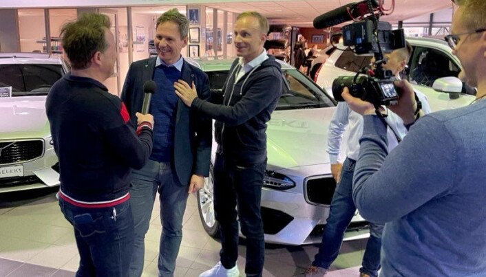 Eier og styreleder Thor Drechsler (t.h.) er fortsatt tett på drifta. Her med daglig leder Jan Hugo Svendsen. Eier og styreleder Thor Drechsler (t.h.) er fortsatt tett på drifta. Her med daglig leder Jan Hugo Svendsen.