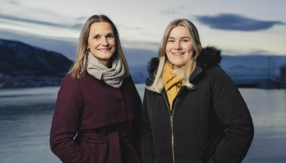 Direktør Trude Nilsen og prosjektleder Emilie Isaksen, Næringsforeningen i Tromsøregionen.