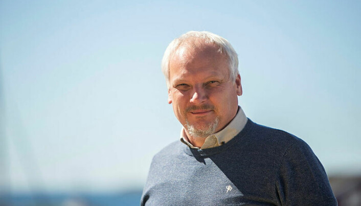 Eirik Stensland, avtroppende rektor. Eirik Stensland, avtroppende rektor.