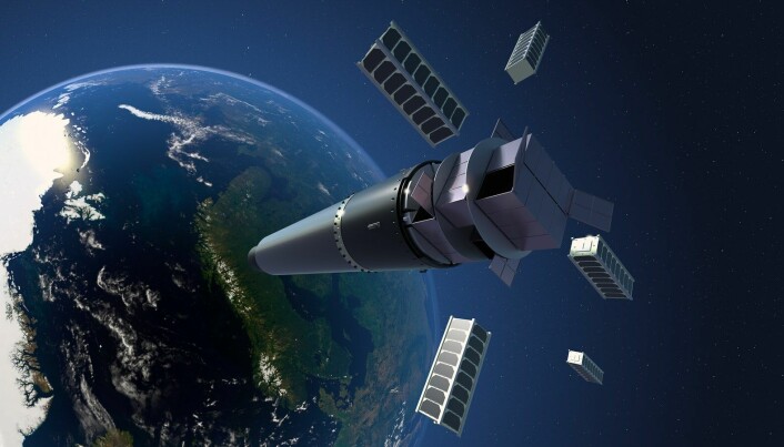 KKE skal være med å bygge utskytingsrampe for satelitter. Vil du være med på slike prosjekter?