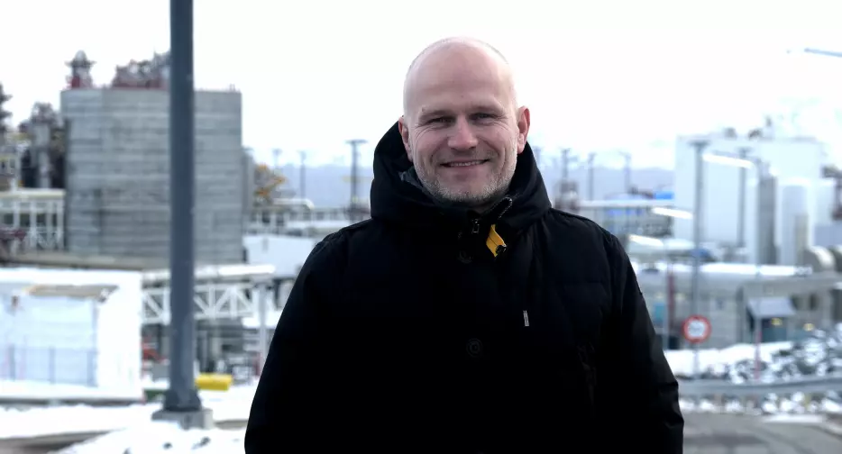 Thor Johan Haave, fabrikksjef Hammerfest LNG.