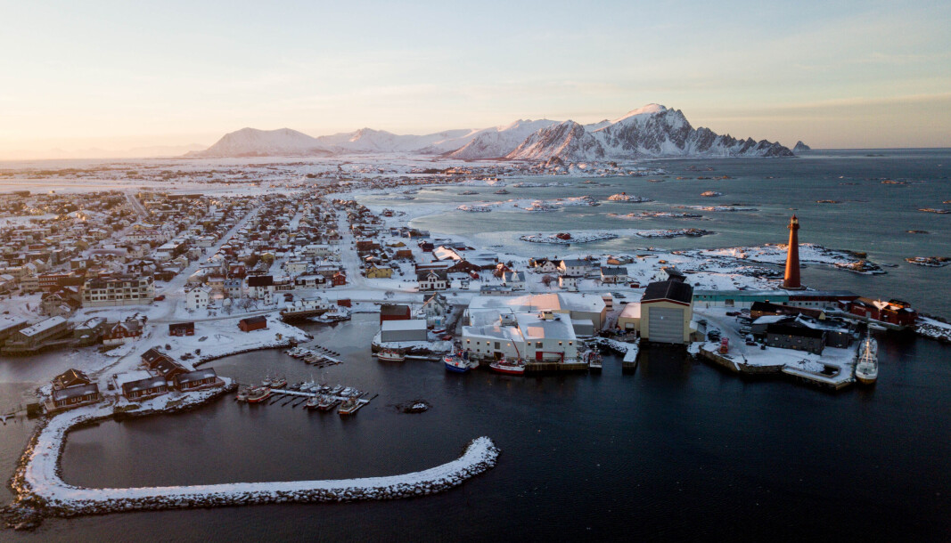 Andenes, lengst nord i Nordland. Her skal det snart også bygges ny fiskerihavn. Andenes, lengst nord i Nordland. Her skal det snart også bygges ny fiskerihavn.