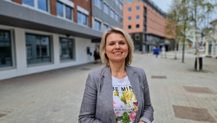 Mona Slåtto Olsen, banksjef SpareBank 1 i Hålogaland.
