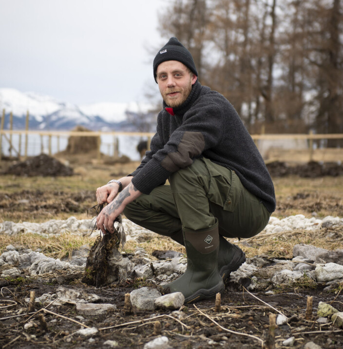 – Her blir jeg, sier Espen Jensen. – Her blir jeg, sier Espen Jensen.