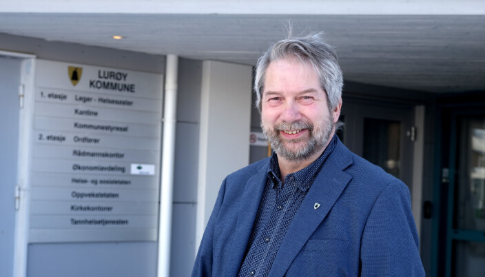 Ordfører Håkon Lund i Lurøy kommune.