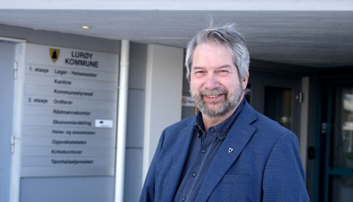 Ordfører Håkon Lund i Lurøy kommune. Ordfører Håkon Lund i Lurøy kommune.