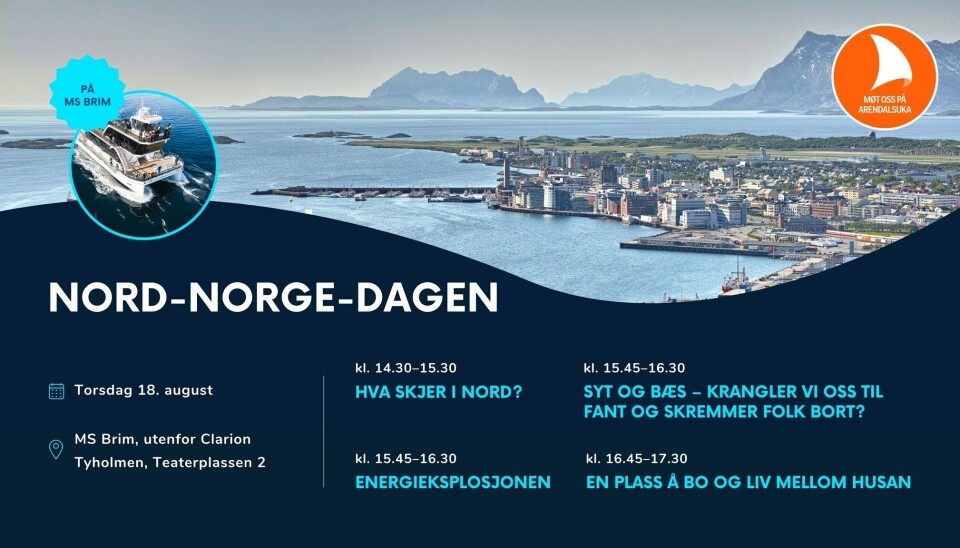 Hva skjer i nord og hva skjedde på Arendalsuka? Få med deg alt fra Nord-Norge-dagen her