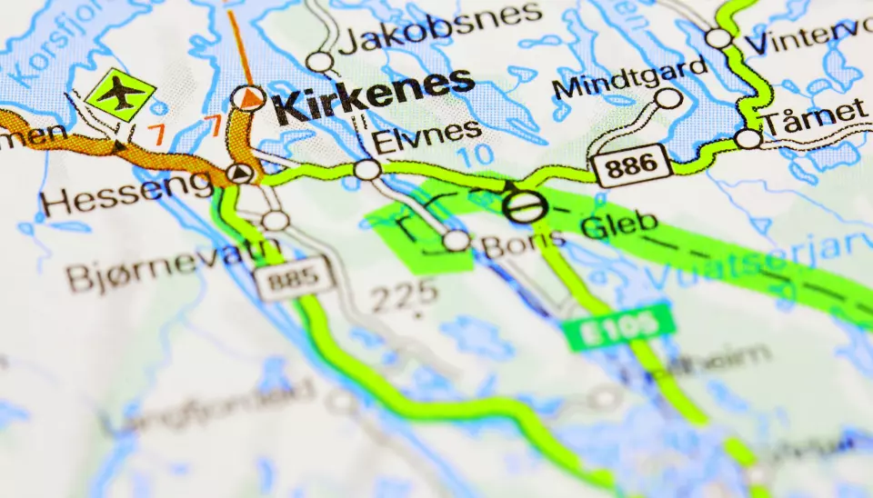 Både Finland og Russland er bare en kort kjøretur fra Kirkenes sentrum.