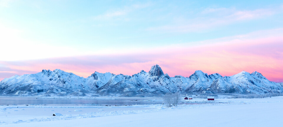 Captures,From,Beautiful,Mountain,Range,Of,Rka,In,Eidsfjord,,Vesterlen/norway.