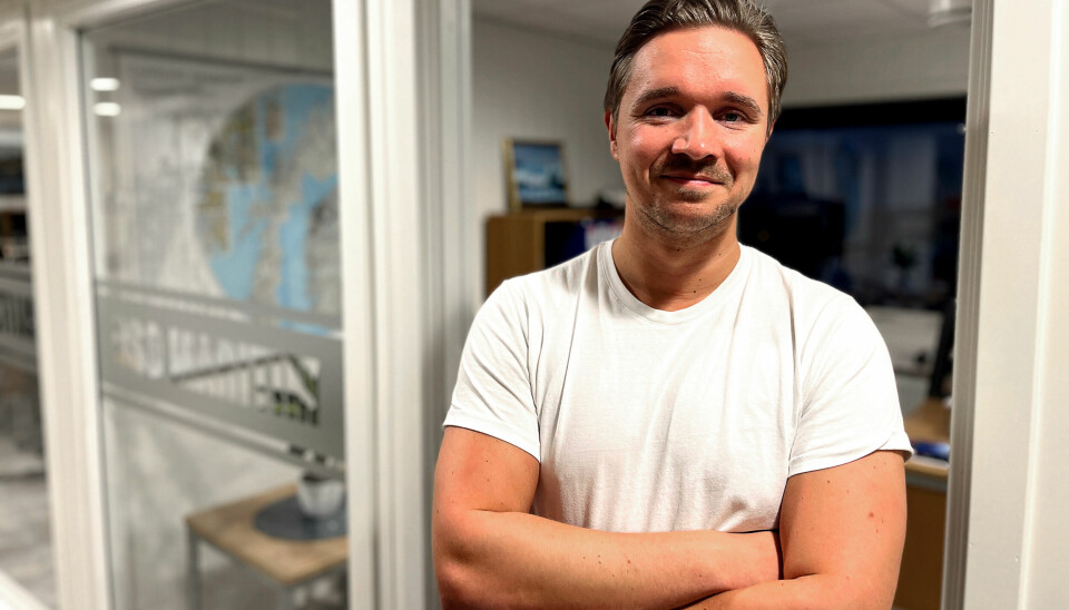 Erik Hansen begynte som skipsmegler hos OSO Maritim i fjor høst.