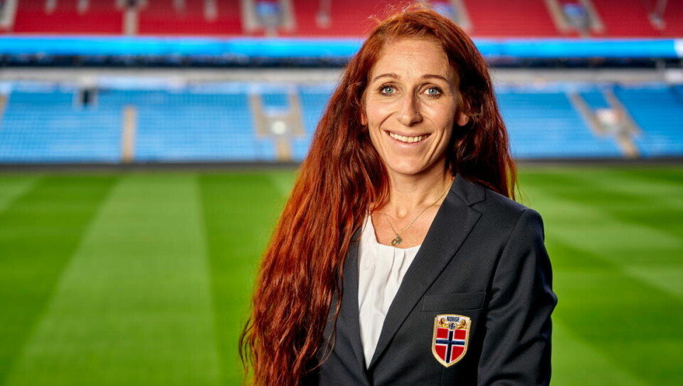 Da kommer blant andre fotballpresident Lise Klavenes.