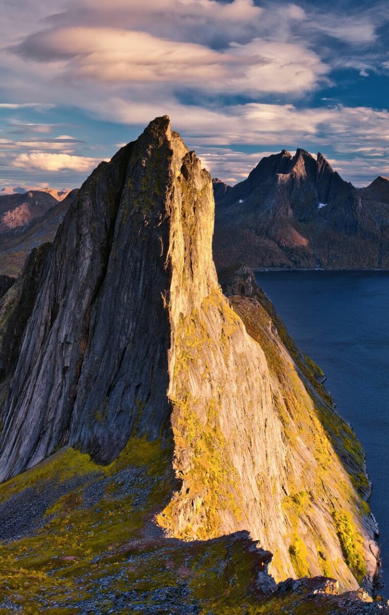 Segla,Mountain,At,Senja,,Norway