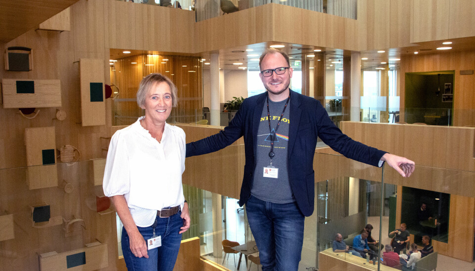 Irene Skiri og Daniel Bjarmann-Simonsen ønsker seg nye kolleger til å utvikle nye Bodø.