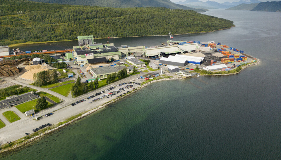 Smelteverket til Elkem Salten er Sørfolds største private arbeidsplass.