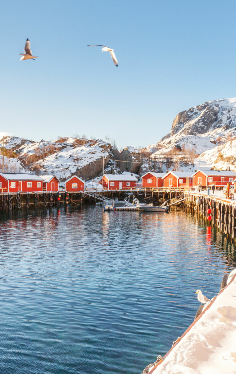 Traditional,And,Very,Old,Fishing,Village,-,Nusfjord,On,Lofoten