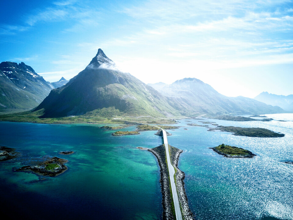 Road,To,Nusfjord,From,Above,On,Lofoten
