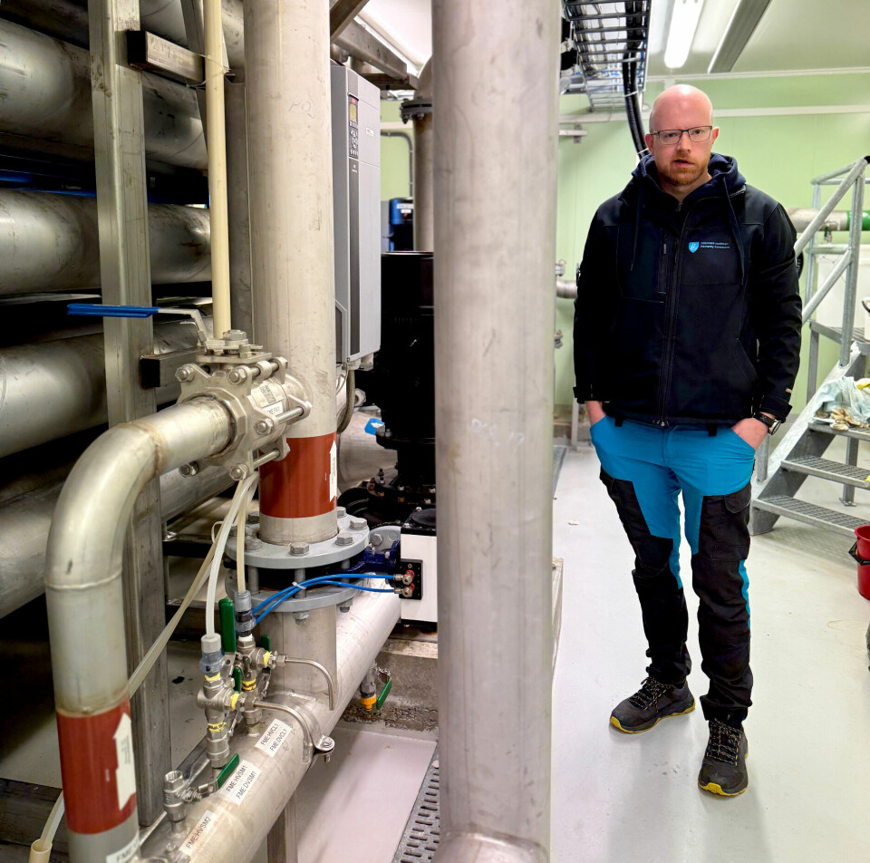 Erlend Meisal framsnakker arbeidsmiljøet på teknisk og livet i Hamarøy.