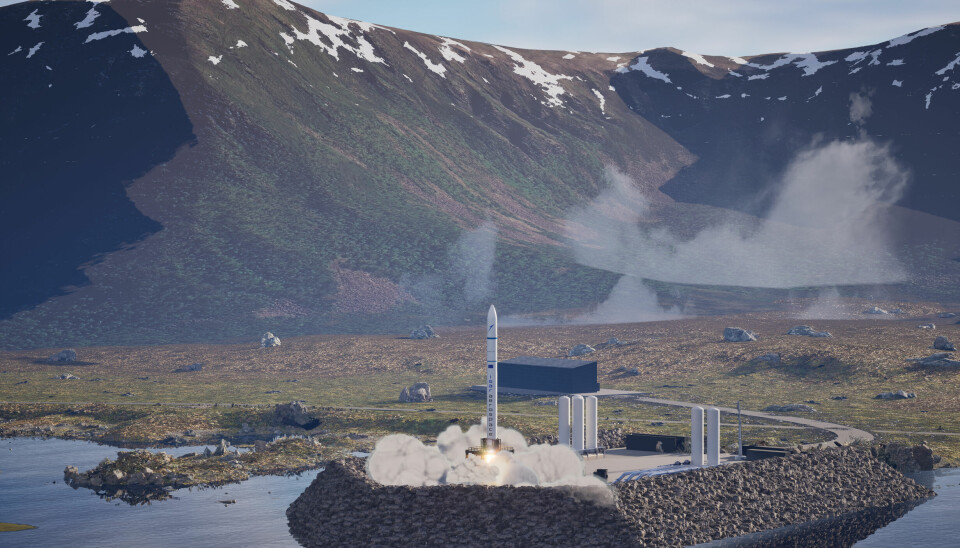 Slik kan en rakettoppskyting se ut om kort tid fra Andøya.