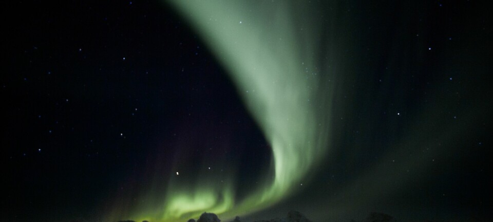 Northern,Lights,(aurora,Borealis),Outside,Lakselvbukt,In,Finnmark,,Norway.