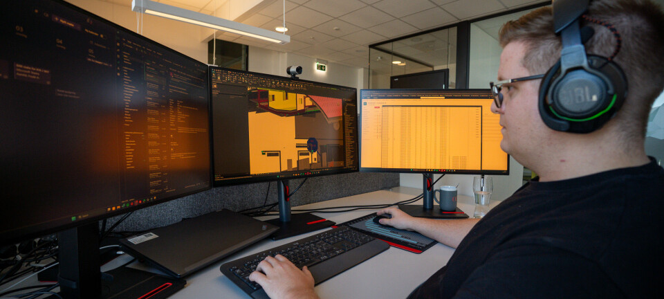 Gameren Aleksander (28) brukte koronatida til å bli ingeniør. Nå lager han komplekse 3D-modeller til norsk milliardprosjekt