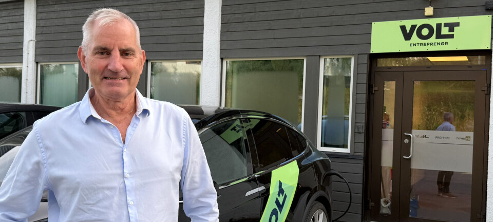 Fra garasjebedrift med fire montører til stort konsern: I dag er Hallgren sjef for 100 ansatte og har 250 mill. i omsetning